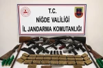 Niğde merkezli silah operasyonunda 14 şüpheli hakkında adli işlem başlatıldı