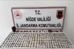 Niğde otogarında 334 parça tarihi eser ele geçirildi