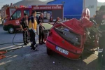 Niğde-Pozantı Otoyolu’nda feci kaza: 2 ölü, 3 yaralı
