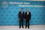 Nilüfer Belediye Başkanı Özdemir, Bursa Büyükşehir Belediye Başkan Vekili Biba’yı ağırladı