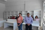 Öğrenci dostu büyükşehir, Akkışla’da İlkokul Kütüphanesi’ni dizayn etti