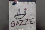 Öğrencilerden Gazze’ye destek mesajı