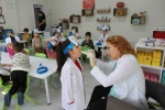 Öğrencilere ağız ve diş sağlığı eğitimi verildi