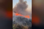 Oğuzeli’nde buğday tarlasında yangın