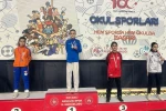 Okul sporları karate il seçmelerinde Körfez Gençlerbirliği’nden 6 madalya