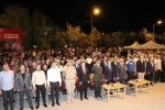 Oltulular 15 Temmuz demokrasi nöbetinde bir araya geldi