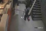 Ölümden kıl payı kurtuldu, o anlar kamerada