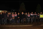 Ordu protokolü, görevi başındaki personelin yeni yılını kutladı