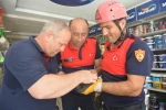 Ordu’da itfaiye ekipleri, ebabil kuşu için seferber oldu