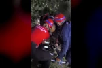 Ormanlık alanda mahsur kalan kişi ekiplerin çalışmasıyla kurtarıldı