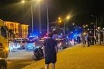 Orta refüje çarpan otomobil takla attı: 2 yaralı