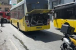 Ortaköy’de İETT otobüsünden dumanlar yükseldi: Motor arızası trafiğe neden oldu