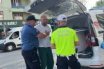 Ortalığı birbirine katıp, polise saldırmaya kalkışan sürücüye 350 bin lira ceza