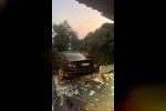 Ortalığı savaş alınana çevirdi, yara almadan kurtuldu