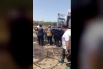 Osmaniye’de anız yangını meyve bahçelerine sıçradı: 1 kişi hastanelik oldu