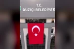 Osmaniye’de belediye personelinden ay-yıldızlılara moral videosu