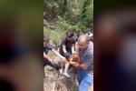 Osmaniye’de içme suyu çalışmasında düşen işçi yaralandı