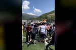 Osmaniye’de itfaiyeden çocuklara serinleten sürpriz
