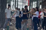 Osmaniye’de öğrenciler telefondan uzak, doğayla iç içe kamp yapıyor