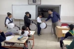 Osmaniye’de Ramazan davulu okulda çaldı, gelenek canlandı