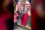 Otobüste kadınlar yer kavgasında şoförün kolunu ısırdı