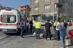 Otomobil ile çarpışan motosikletteki 2 kişi yaralandı
