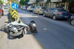 Otomobil ile motosiklet çarpıştı: 1 yaralı