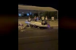Otomobil park halindeki araca çarptı: 5 yaralı