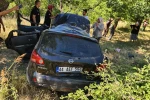 Otomobil şarampole devrildi: 1 yaralı