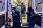 Otomobil şarampole yuvarlandı: 3 yaralı
