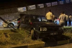 Otomobille çarpışan araç metrelerce sürüklendi