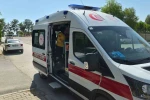 Otomobille motosiklet çarpıştı: 1 yaralı