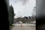 Otoparkta drift atan sürücüye 58 bin TL para cezası kesildi