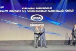 OYAK Çimento’nun kurumsal yönetişim başarısına ödül