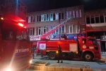Özalp’ta pasajda yangını