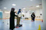Özel bireyler yaz okulunda hem öğreniyor hem eğleniyor