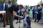 Özel bireylerin mezuniyet kutlaması yürekleri ısıttı