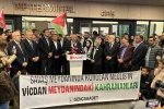 Özgürlük Filosu’nda gözaltına alınan milletvekilleri İstanbul’a geldi