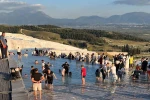 Pamukkale bayramda 113 bin ziyaretçiyi ağırladı