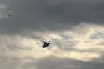 Papa 14. Leo’nu taşıyan Helikopter İznik’e hareket etti