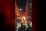 Park halindeki minibüs alevlere teslim oldu