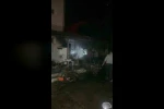 Patlayan kömür kazanı ve tüp villayı küle çeviriyordu