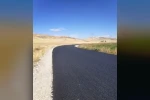 Patnos’ta Konakbey-Uzunca köy yolu asfalt çalışması tamamlandı