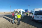 Patnos’ta öğrenci servislerine denetim