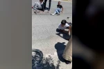 Patnos’ta otomobilin çarptığı 3 bisikletli çocuk yaralandı