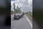 Patnos’ta trafik kazası: Araç takla attı, sürücü yaralandı