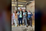 Pazar yerinde sağlık farkındalığı etkinliği