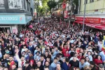 Pendik’te 20 bin kişilik milli heyecan havadan görüntülendi