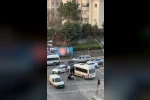 Pendik’te kırmızı ışıkta yol verme kavgası kamerada