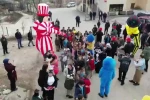 Perdede oyun köyde şenlik var